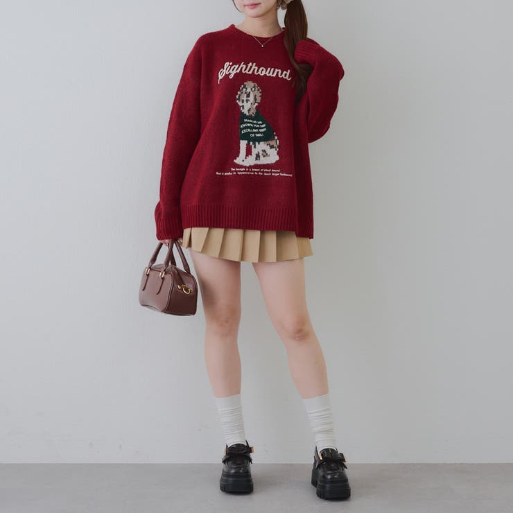 Dogニットプルオーバー | RMAF　NICE CLAUP / OLIVE des OLIVE | 詳細画像7 