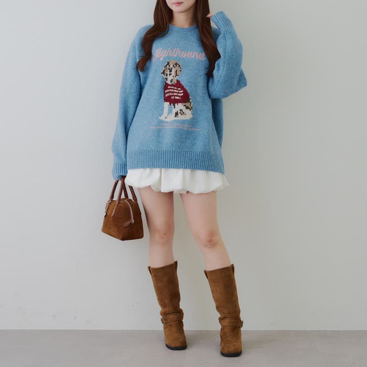 Dogニットプルオーバー | RMAF　NICE CLAUP / OLIVE des OLIVE | 詳細画像12 