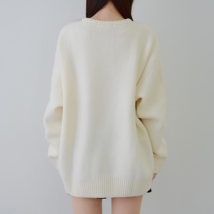 Dogニットプルオーバー | RMAF　NICE CLAUP / OLIVE des OLIVE | 詳細画像26 