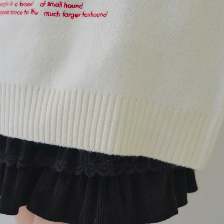 Dogニットプルオーバー | RMAF　NICE CLAUP / OLIVE des OLIVE | 詳細画像30 