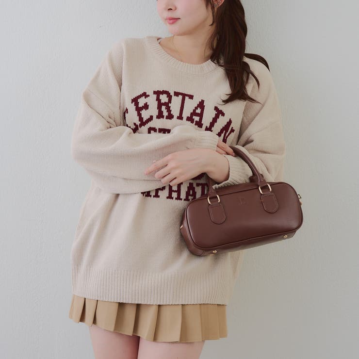 【8色展開】ロゴモールニット | RMAF　NICE CLAUP / OLIVE des OLIVE | 詳細画像10 