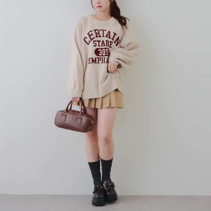 【8色展開】ロゴモールニット | RMAF　NICE CLAUP / OLIVE des OLIVE | 詳細画像14 