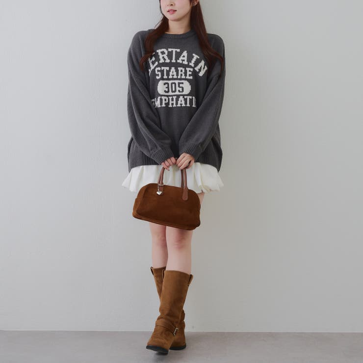 【8色展開】ロゴモールニット | RMAF　NICE CLAUP / OLIVE des OLIVE | 詳細画像30 