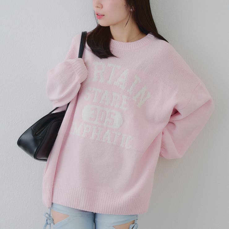 【8色展開】ロゴモールニット | RMAF　NICE CLAUP / OLIVE des OLIVE | 詳細画像34 