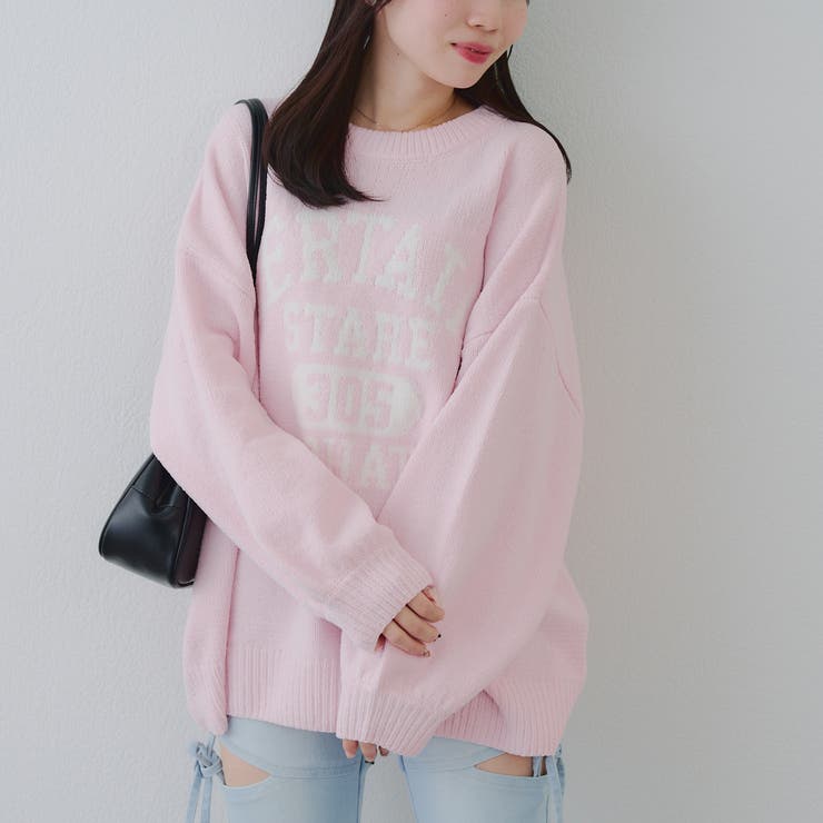 【8色展開】ロゴモールニット | RMAF　NICE CLAUP / OLIVE des OLIVE | 詳細画像35 