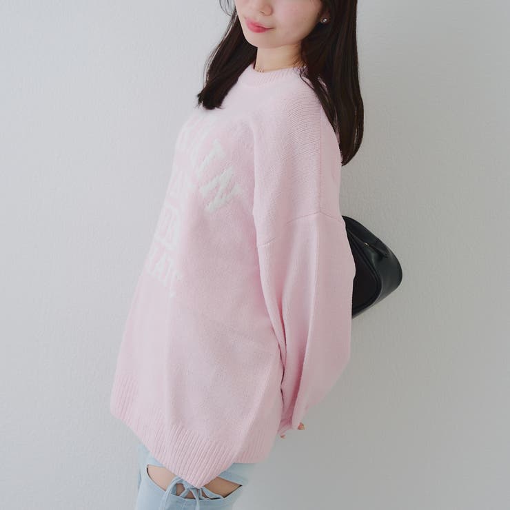 【8色展開】ロゴモールニット | RMAF　NICE CLAUP / OLIVE des OLIVE | 詳細画像36 