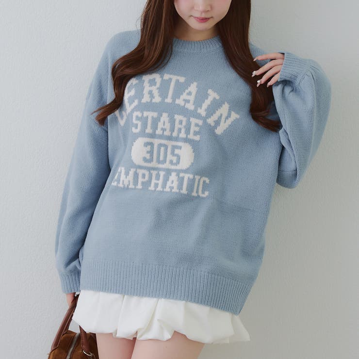 【8色展開】ロゴモールニット | RMAF　NICE CLAUP / OLIVE des OLIVE | 詳細画像42 