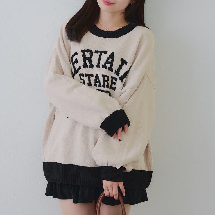 【8色展開】ロゴモールニット | RMAF　NICE CLAUP / OLIVE des OLIVE | 詳細画像49 