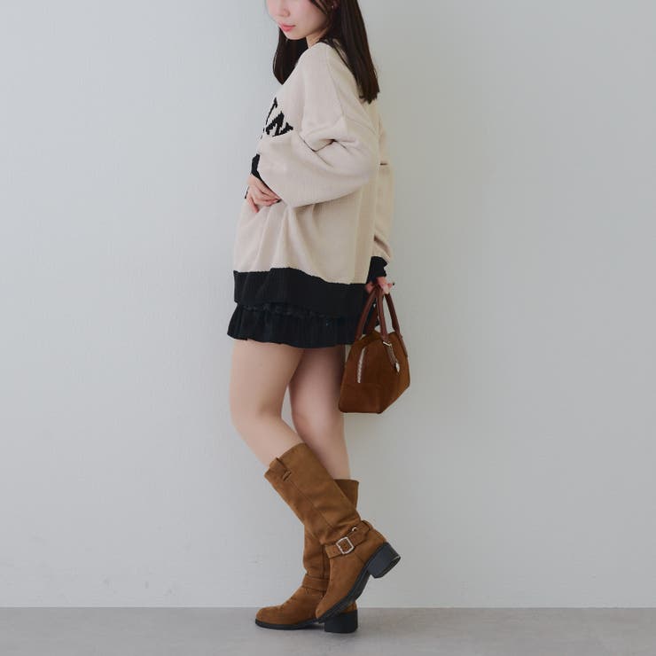 【8色展開】ロゴモールニット | RMAF　NICE CLAUP / OLIVE des OLIVE | 詳細画像54 