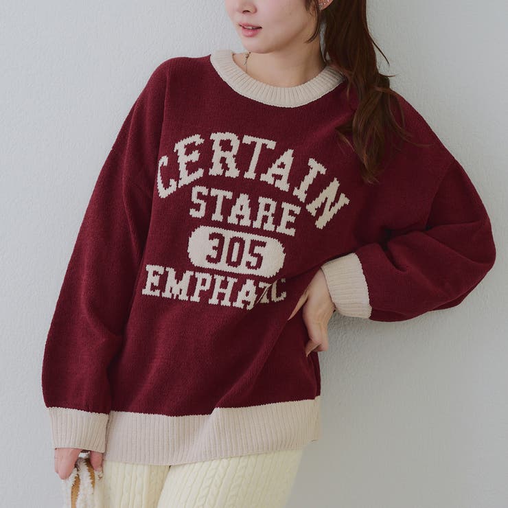 【8色展開】ロゴモールニット | RMAF　NICE CLAUP / OLIVE des OLIVE | 詳細画像56 