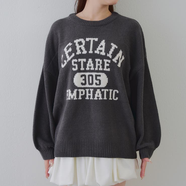 【8色展開】ロゴモールニット | RMAF　NICE CLAUP / OLIVE des OLIVE | 詳細画像63 