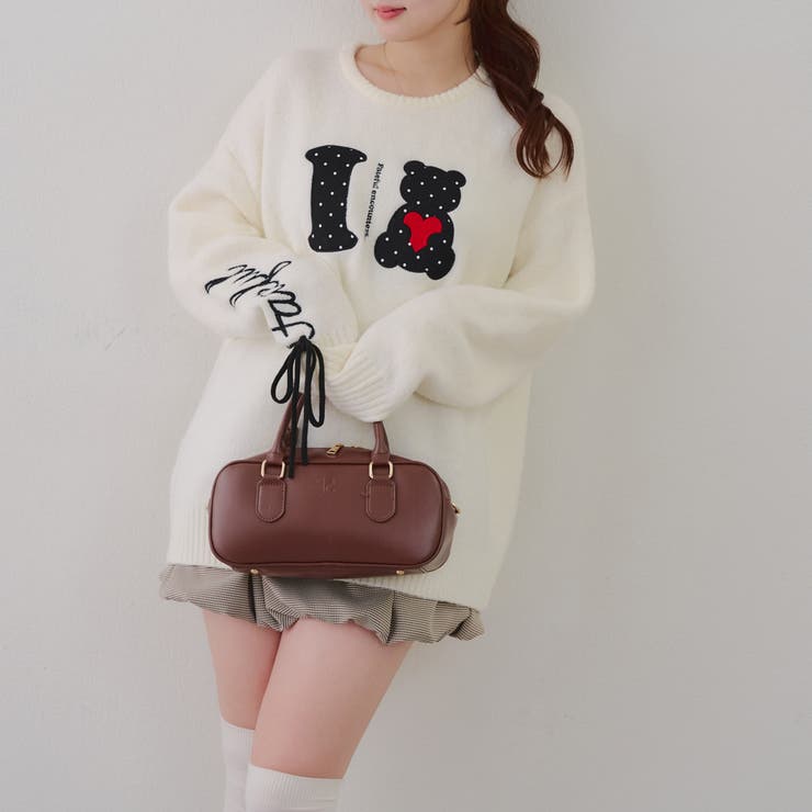 I LOVE BEAR ニットプルオーバー | RMAF　NICE CLAUP / OLIVE des OLIVE | 詳細画像22 