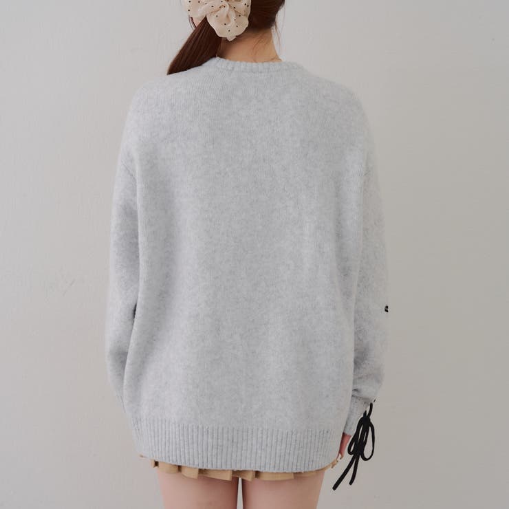 I LOVE BEAR ニットプルオーバー | RMAF　NICE CLAUP / OLIVE des OLIVE | 詳細画像28 