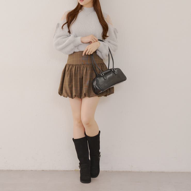 肌見せパールニット | RMAF　NICE CLAUP / OLIVE des OLIVE | 詳細画像11 