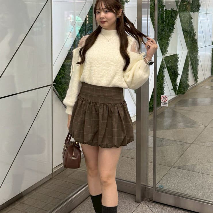 肌見せパールニット | RMAF　NICE CLAUP / OLIVE des OLIVE | 詳細画像23 