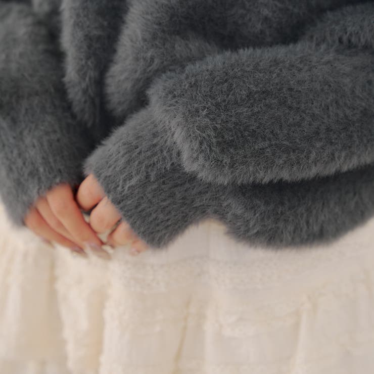 肌見せパールニット | RMAF　NICE CLAUP / OLIVE des OLIVE | 詳細画像33 