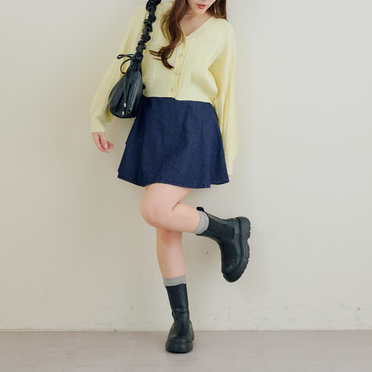 色々釦ケーブルカーディガン | NICE CLAUP / OLIVE des OLIVE　OUTLET | 詳細画像19 