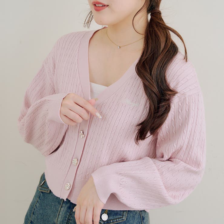 色々釦ケーブルカーディガン | NICE CLAUP / OLIVE des OLIVE　OUTLET | 詳細画像42 