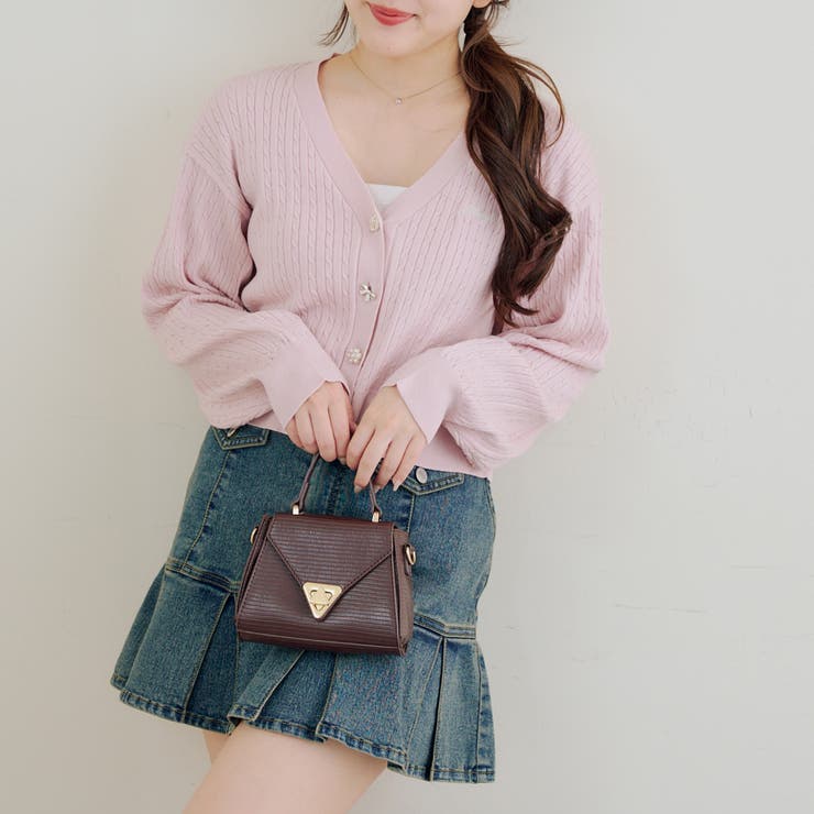 色々釦ケーブルカーディガン | NICE CLAUP / OLIVE des OLIVE　OUTLET | 詳細画像45 