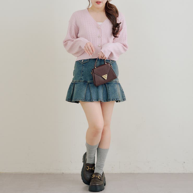 色々釦ケーブルカーディガン | NICE CLAUP / OLIVE des OLIVE　OUTLET | 詳細画像53 