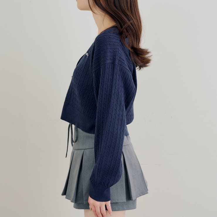 色々釦ケーブルカーディガン | NICE CLAUP / OLIVE des OLIVE　OUTLET | 詳細画像55 