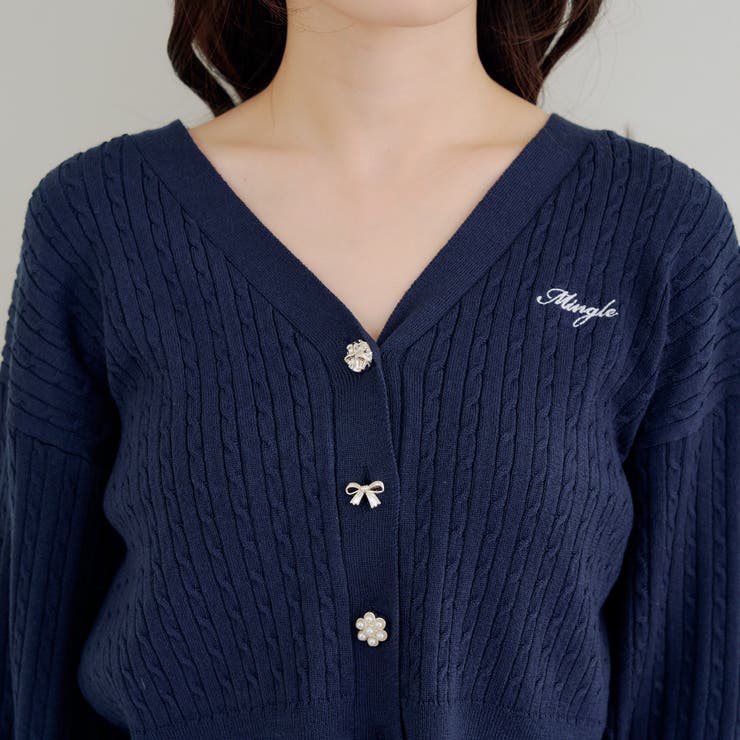 色々釦ケーブルカーディガン | NICE CLAUP / OLIVE des OLIVE　OUTLET | 詳細画像57 