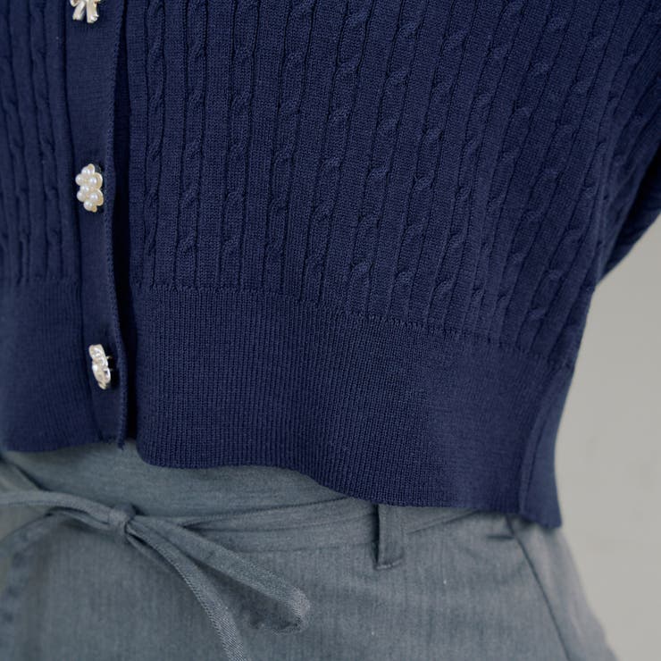 色々釦ケーブルカーディガン | NICE CLAUP / OLIVE des OLIVE　OUTLET | 詳細画像60 