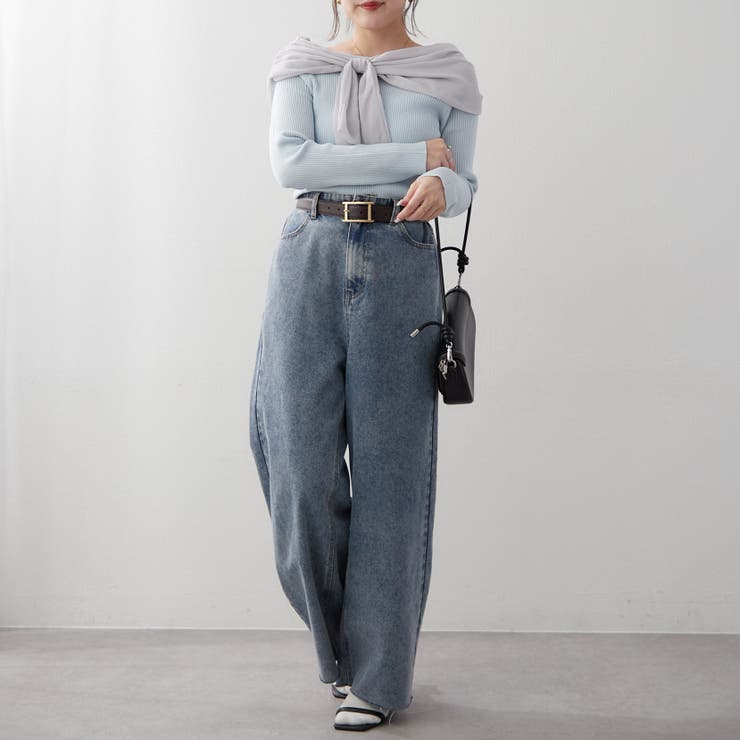 ジョーゼットオフショルプルオーバー | RMAF　NICE CLAUP / OLIVE des OLIVE | 詳細画像7 