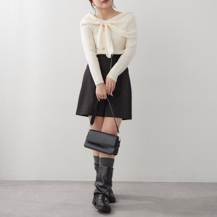 ジョーゼットオフショルプルオーバー | RMAF　NICE CLAUP / OLIVE des OLIVE | 詳細画像14 