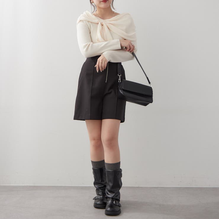 ジョーゼットオフショルプルオーバー | RMAF　NICE CLAUP / OLIVE des OLIVE | 詳細画像15 