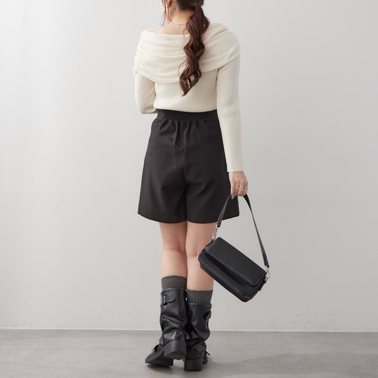 ジョーゼットオフショルプルオーバー | RMAF　NICE CLAUP / OLIVE des OLIVE | 詳細画像17 