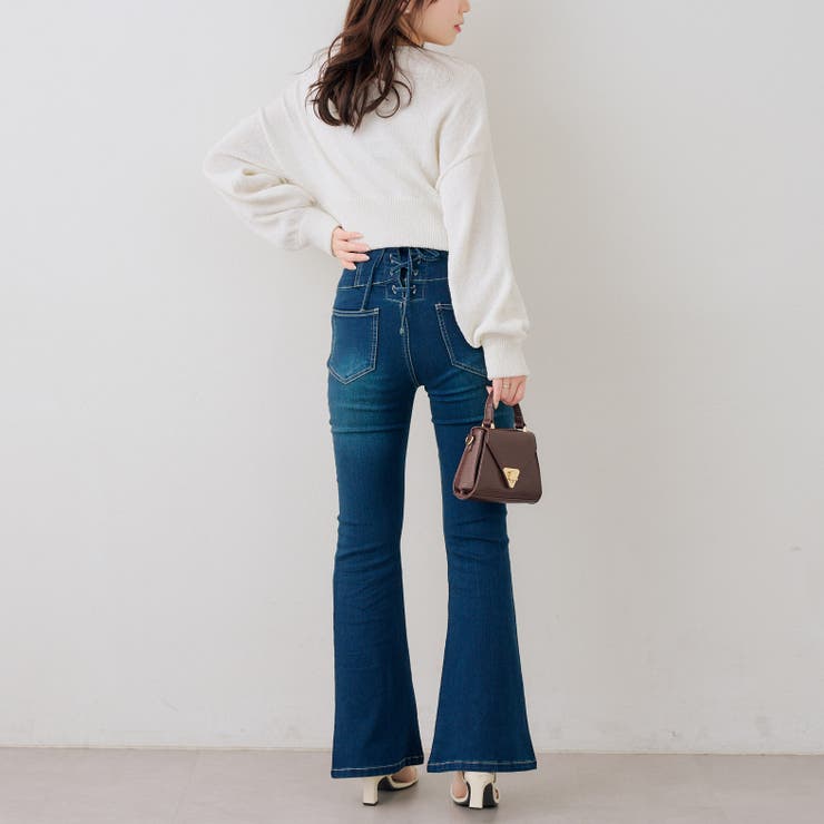 ラメハート釦クルーカーディガン | RMAF　NICE CLAUP / OLIVE des OLIVE | 詳細画像16 