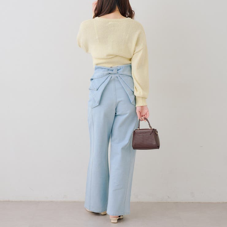 ラメハート釦クルーカーディガン | RMAF　NICE CLAUP / OLIVE des OLIVE | 詳細画像22 