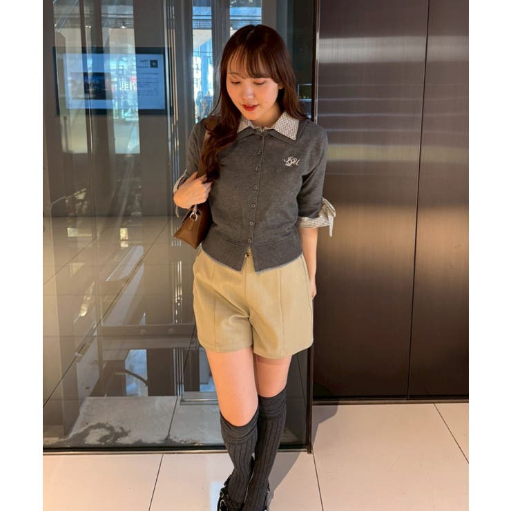 2枚衿ドッキング5分袖ニット | NICE CLAUP / OLIVE des OLIVE　OUTLET | 詳細画像56 