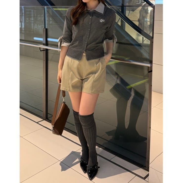 2枚衿ドッキング5分袖ニット | NICE CLAUP / OLIVE des OLIVE　OUTLET | 詳細画像58 