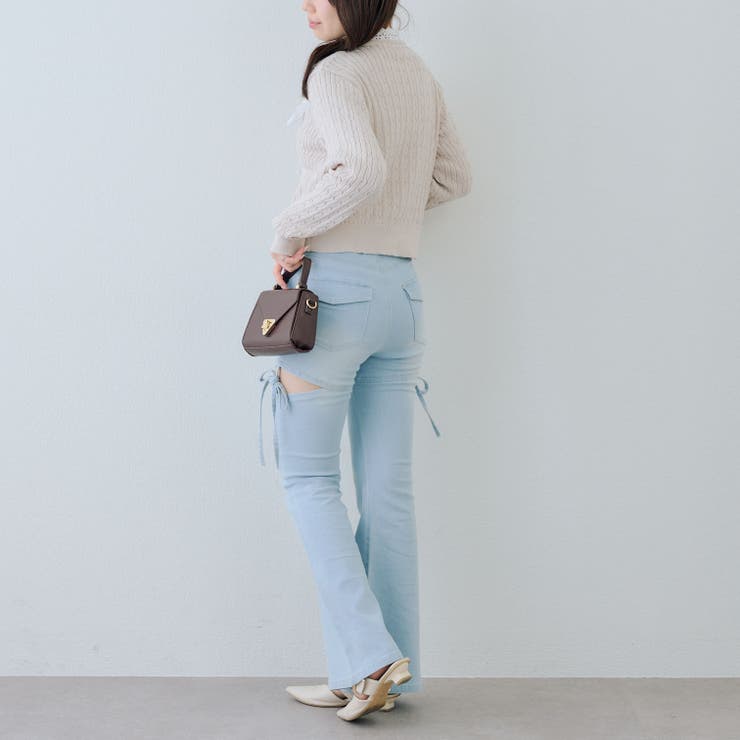 レースボウタイ付カーディガン | RMAF　NICE CLAUP / OLIVE des OLIVE | 詳細画像26 