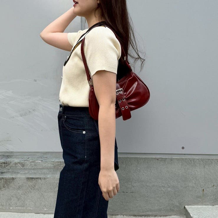 配色ビッグ衿プルオーバー | NICE CLAUP / OLIVE des OLIVE　OUTLET | 詳細画像6 