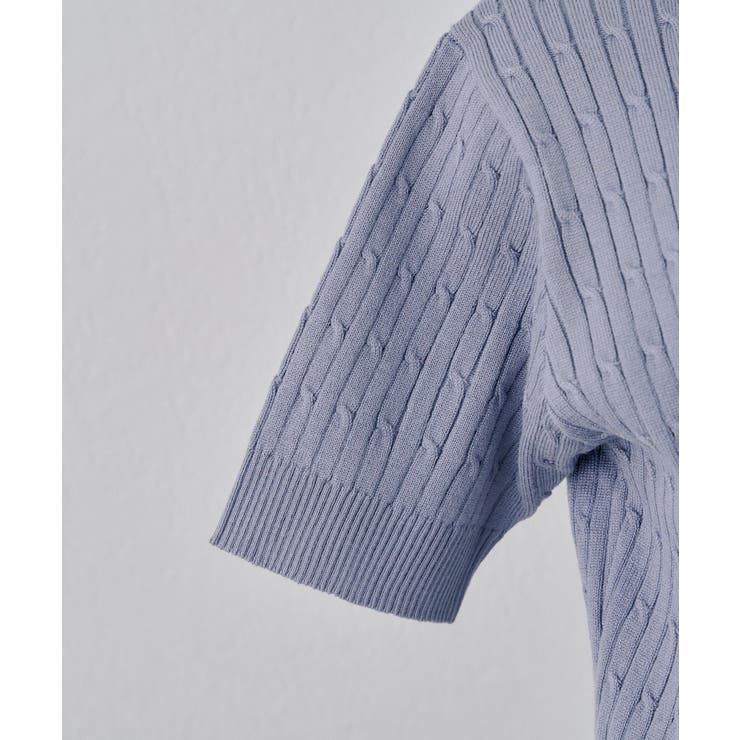 2枚衿ケーブルポロ | NICE CLAUP / OLIVE des OLIVE　OUTLET | 詳細画像41 