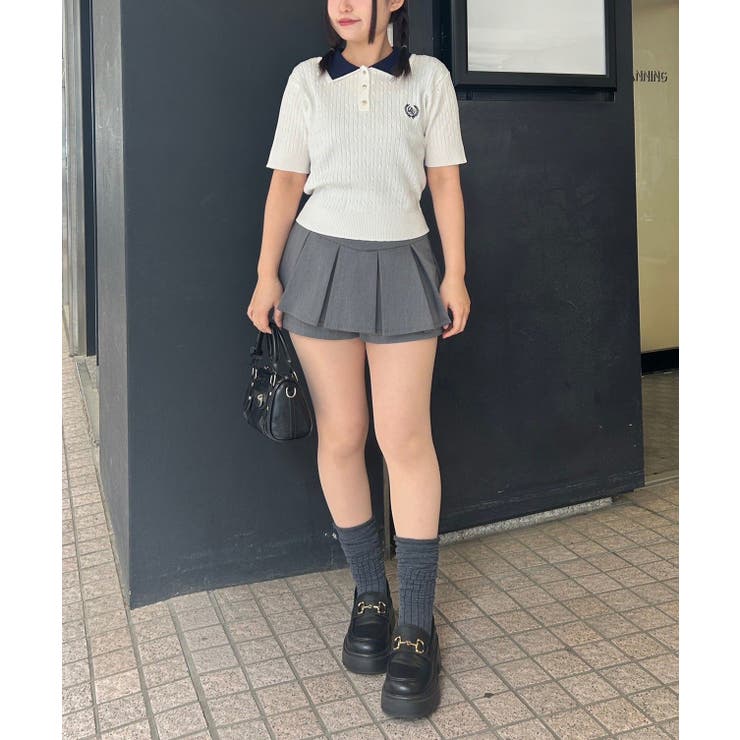 2枚衿ケーブルポロ | NICE CLAUP / OLIVE des OLIVE　OUTLET | 詳細画像27 