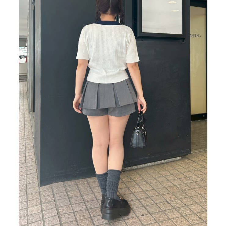 2枚衿ケーブルポロ | NICE CLAUP / OLIVE des OLIVE　OUTLET | 詳細画像28 