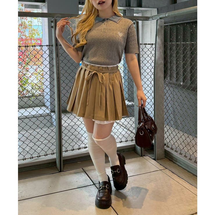 2枚衿ケーブルポロ | NICE CLAUP / OLIVE des OLIVE　OUTLET | 詳細画像36 