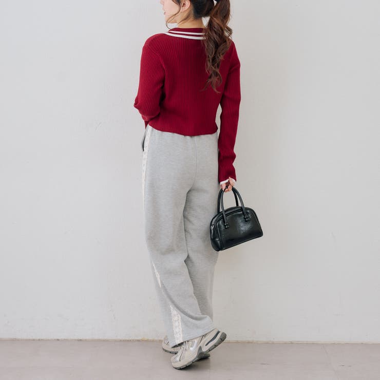 ダブルジップカーディガン | NICE CLAUP / OLIVE des OLIVE　OUTLET | 詳細画像8 