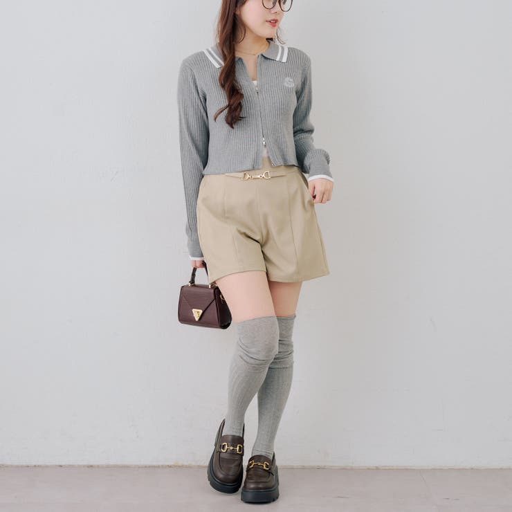 ダブルジップカーディガン | NICE CLAUP / OLIVE des OLIVE　OUTLET | 詳細画像32 