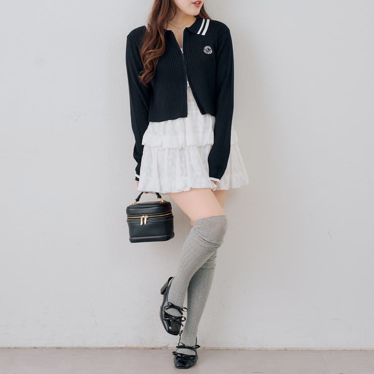 ダブルジップカーディガン | NICE CLAUP / OLIVE des OLIVE　OUTLET | 詳細画像40 