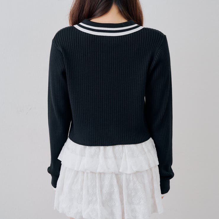 ダブルジップカーディガン | NICE CLAUP / OLIVE des OLIVE　OUTLET | 詳細画像46 