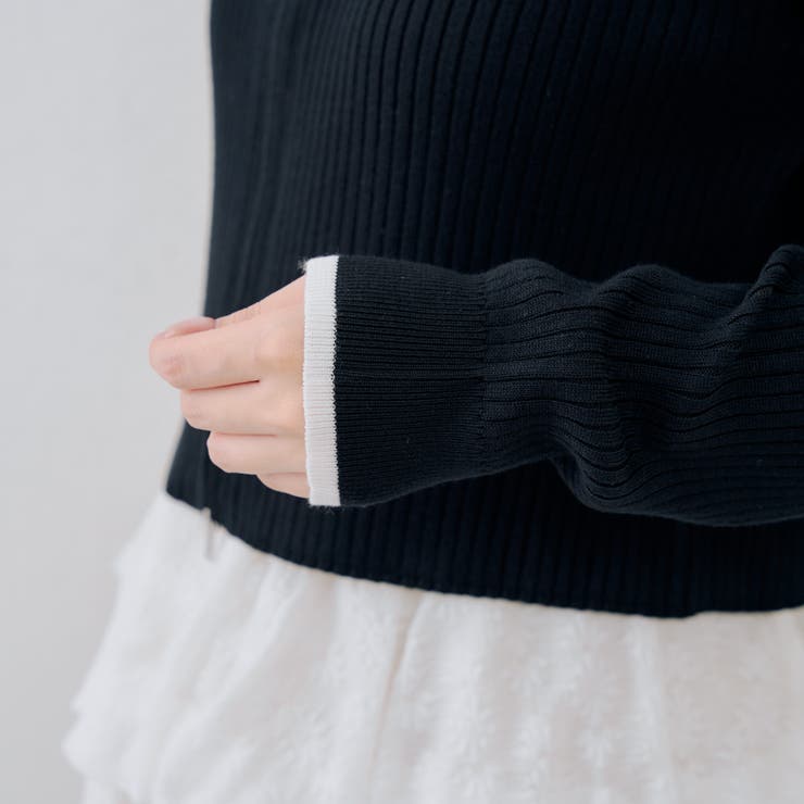 ダブルジップカーディガン | NICE CLAUP / OLIVE des OLIVE　OUTLET | 詳細画像49 