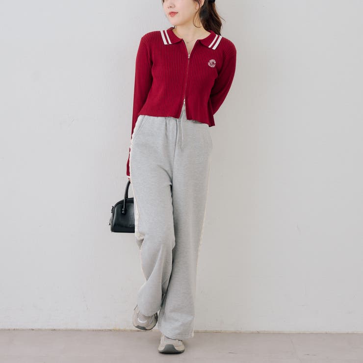 ダブルジップカーディガン | NICE CLAUP / OLIVE des OLIVE　OUTLET | 詳細画像6 