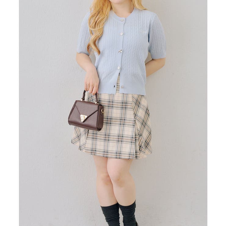 アソート釦ケーブルカーディガン | NICE CLAUP / OLIVE des OLIVE　OUTLET | 詳細画像19 