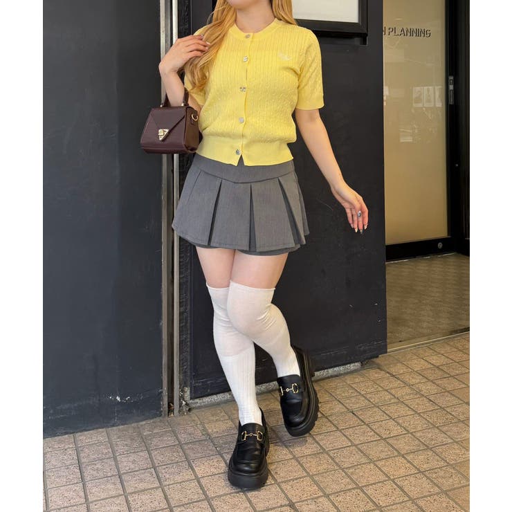 アソート釦ケーブルカーディガン | NICE CLAUP / OLIVE des OLIVE　OUTLET | 詳細画像24 