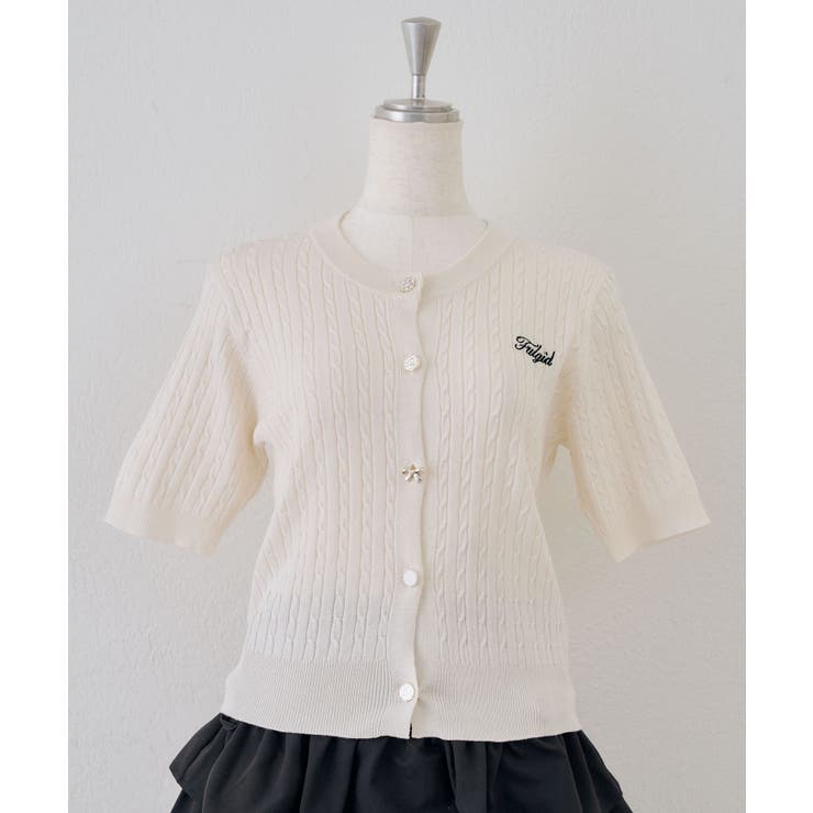 アソート釦ケーブルカーディガン | NICE CLAUP / OLIVE des OLIVE　OUTLET | 詳細画像36 